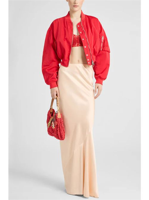 Bomber jacket in technical fabric ERMANNO SCERVINO | D480D301UUJ81550